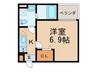 ＺＥＮ名駅 1Kの間取り