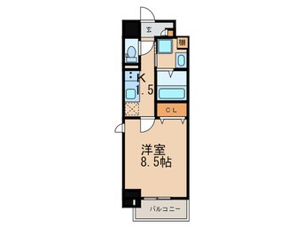 間取図 ヴェ－ラ　カ－サ　ウルバ－ナ