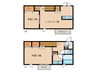 Aシュトラーセ２ 2LDKの間取り