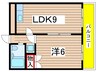 CASA  NOAH　八事 1LDKの間取り