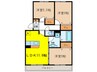 ウィルウォーク 3LDKの間取り