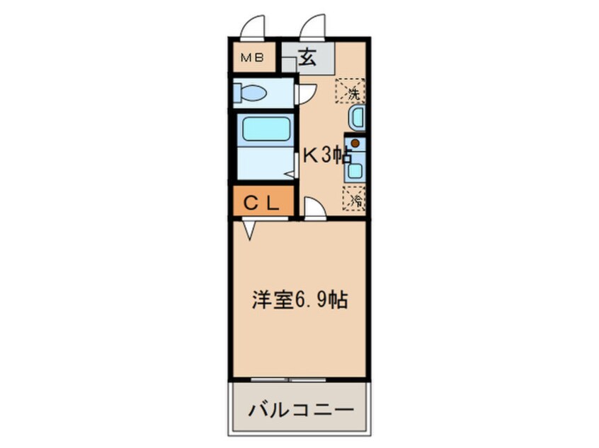 間取図 プリ－マ