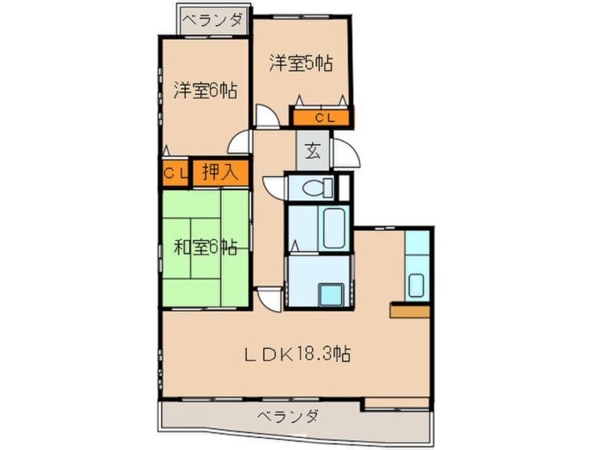 間取図 グラヂオ－ソ