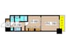 S-RESIDENCE六番町 2Kの間取り