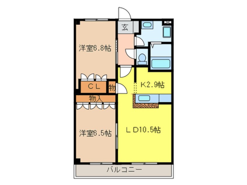 間取図 ミルトハウゼ