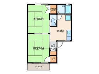 間取図 ハイライズ日南