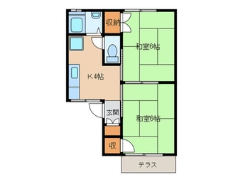 間取図 ハイライズ日南