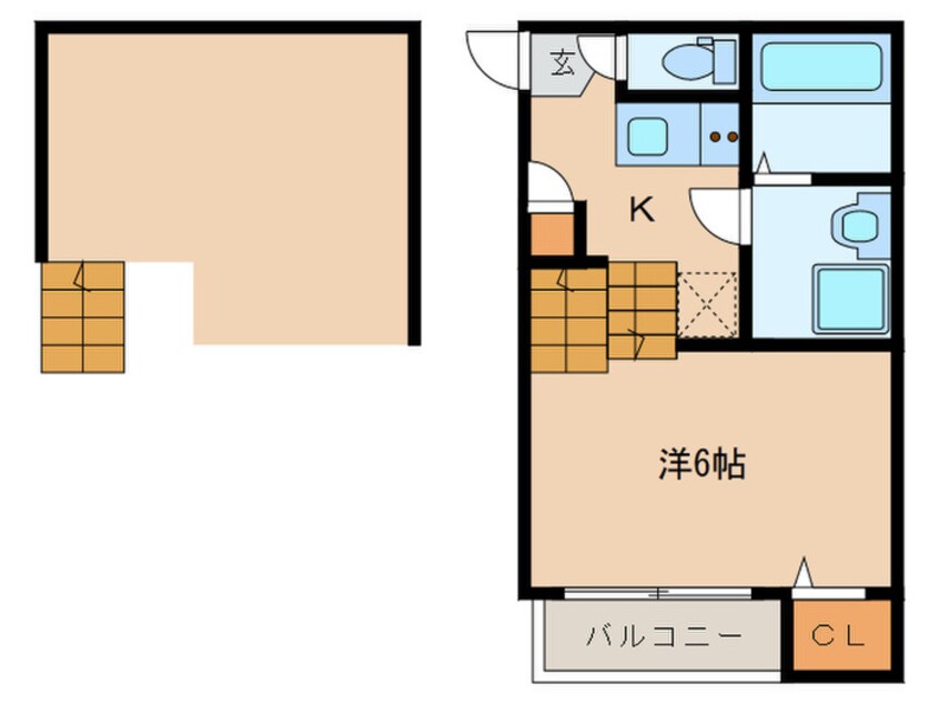 間取図 ｓｔａｇｅ四番