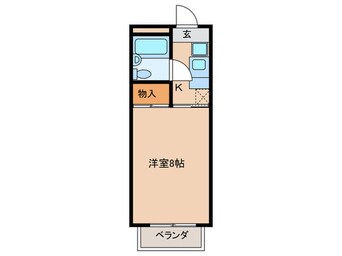 間取図 パレス石川