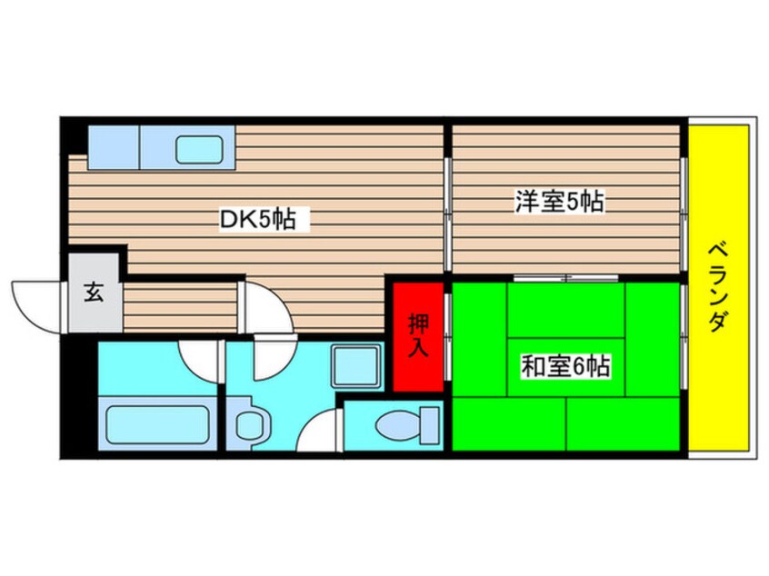 間取図 ファミーユ道徳