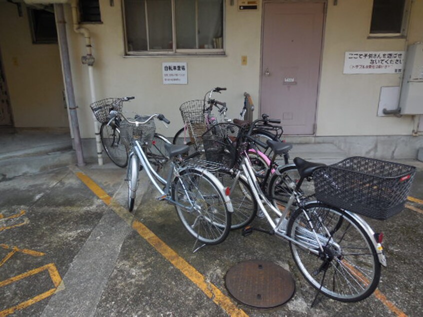 駐輪場 山門町マンション