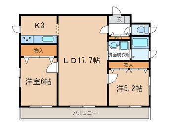 間取図 グランプラス覚王山