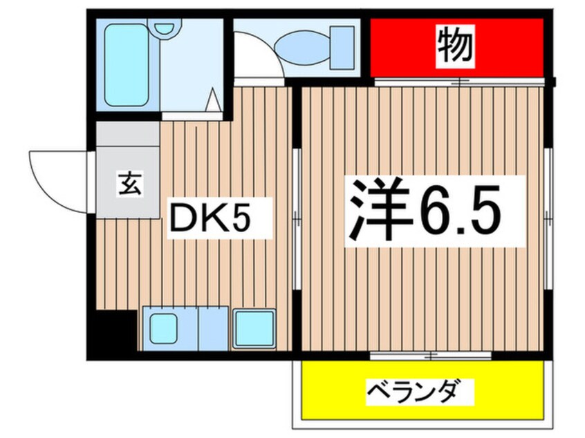 間取図 タウンハイツ天池