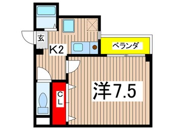 間取図 タウンハイツ天池
