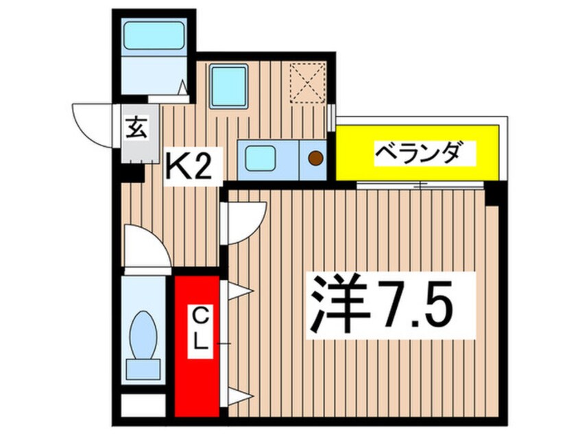 間取図 タウンハイツ天池