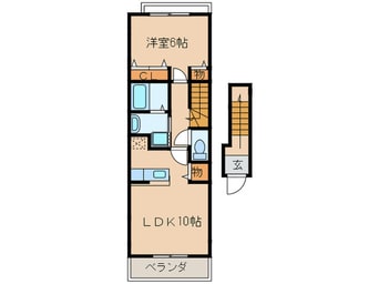 間取図 カルムメゾン