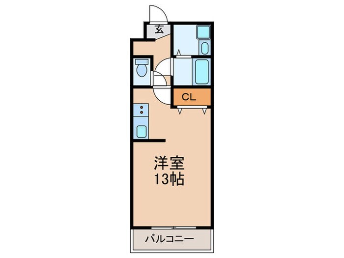 間取り図 ビオラ名駅西