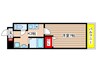 エトア－ル平針１ 1Kの間取り