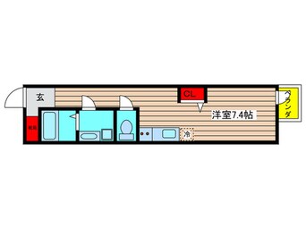 間取図 Ｐｒｅｃｈｅｒみなと