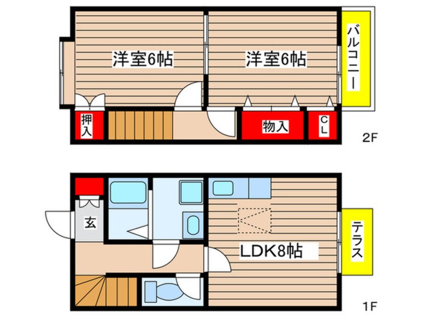 間取図 サニーヒル日進