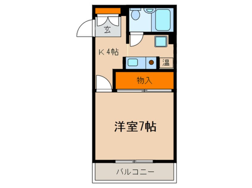 間取図 ヒルズ喜多山