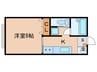 ウインズ名城 1Kの間取り