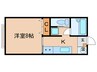 ウインズ名城 1Kの間取り