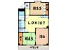 メゾンミクニ 3LDKの間取り