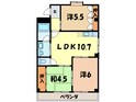 メゾンミクニの間取図