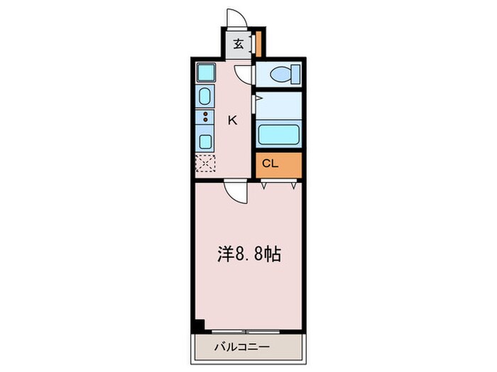 間取り図 パルティール覚王山(902)