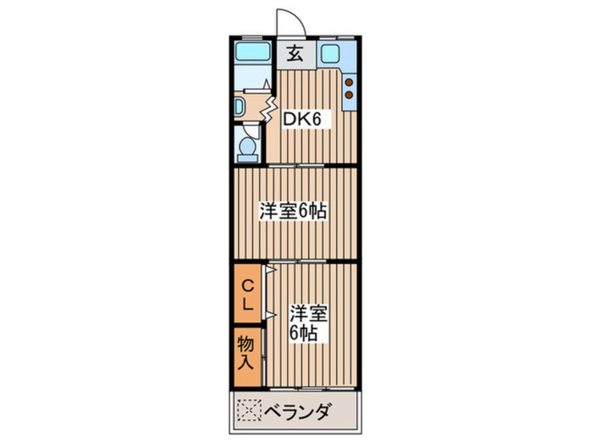 間取図 藤栄ハイツ