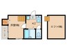 ｓｔａｇｅ枇杷島 1Kの間取り