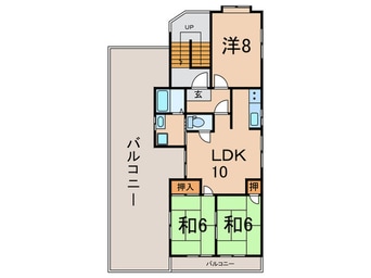 間取図 グリ－ンシャト－赤坂