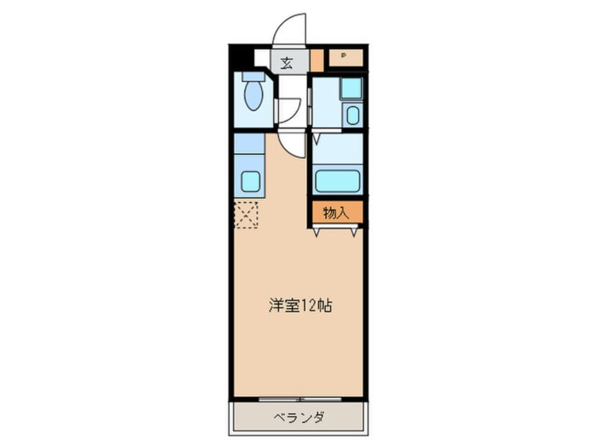 間取図 サンハイツ池田Ⅱ
