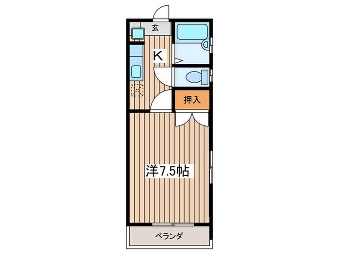 間取り図 ル・ポン新瑞