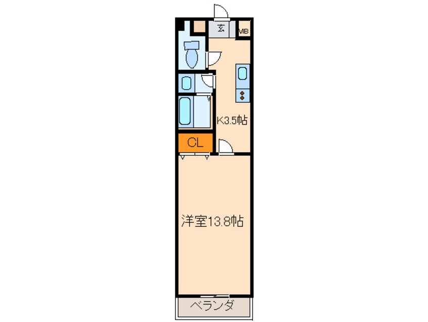 間取図 センチュリ－パ－ク広住町