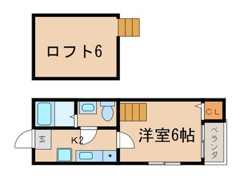 間取図 マインハイム枇杷島