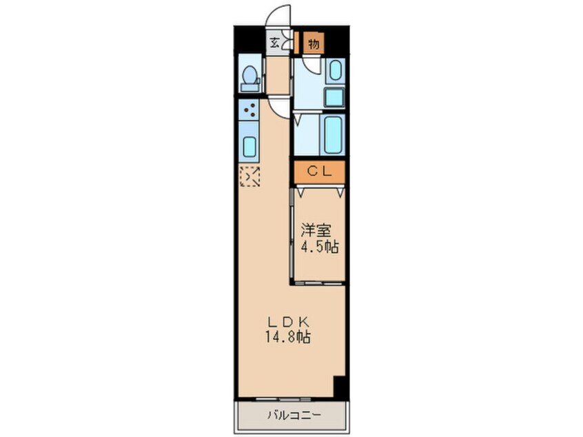 間取図 AlbaGrande名護屋