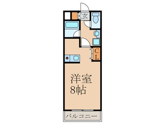 間取図 ラシュレ筒井