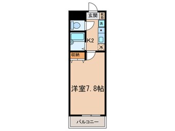 間取図 シャトレー・プランドール