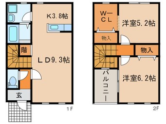 間取図 リモーネ王塚