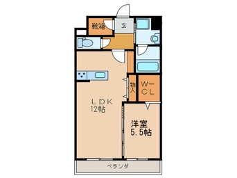間取図 スリーアイランドタワー名駅北