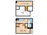 ココマンション 1Rの間取り