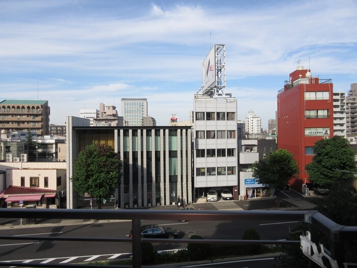 室内からの展望 ランドハウスチクサステ－ション