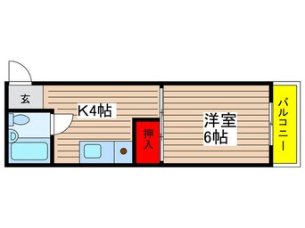 間取図 第５七福ビル