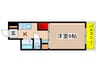 第５七福ビル 1Kの間取り