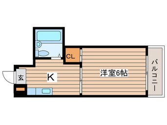 間取図 第５七福ビル
