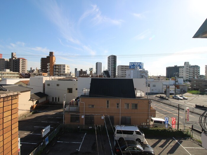 室内からの展望 安藤ハイツ