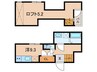 RadIAnce浜 1Rの間取り