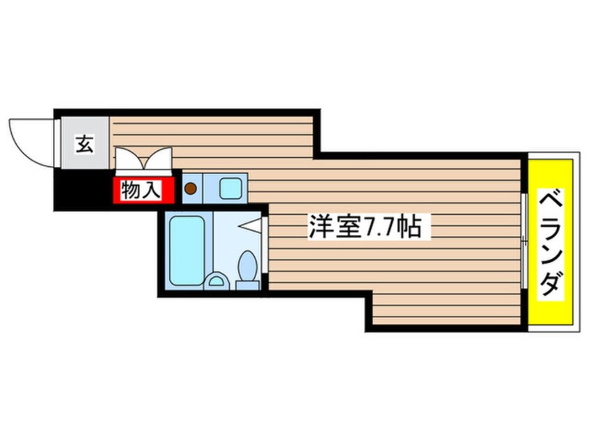 間取図 モールセゾン原